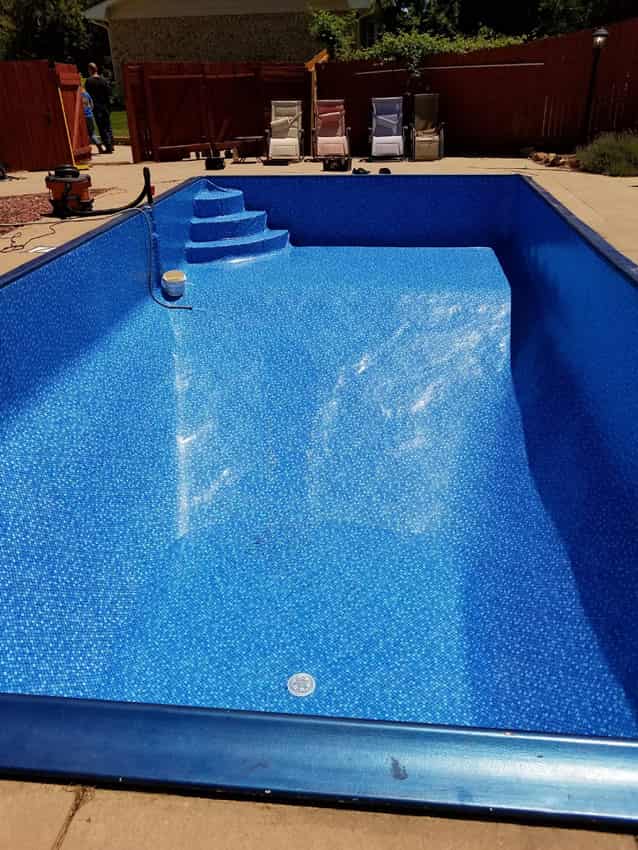 Ground swimming pool